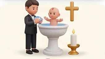 Baptism invitation example