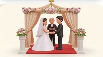 Wedding invitation example