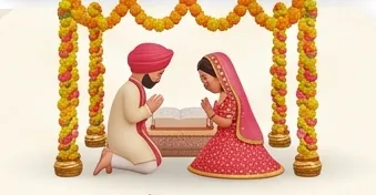Anand Karaj invitation example